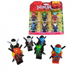 Набор человечков в конструктор Ninjago 6 шт.