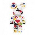 3D конструктор Magic Blocks ведмедик Bearbrick "French kisses" 4730 дет