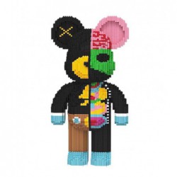 3D конструктор 4955 дет. Magic Blocks ведмедик Bearbrick *Dissected Companion* 50 см.