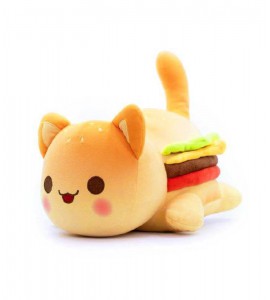 фото - мягкая игрушка котик бургер