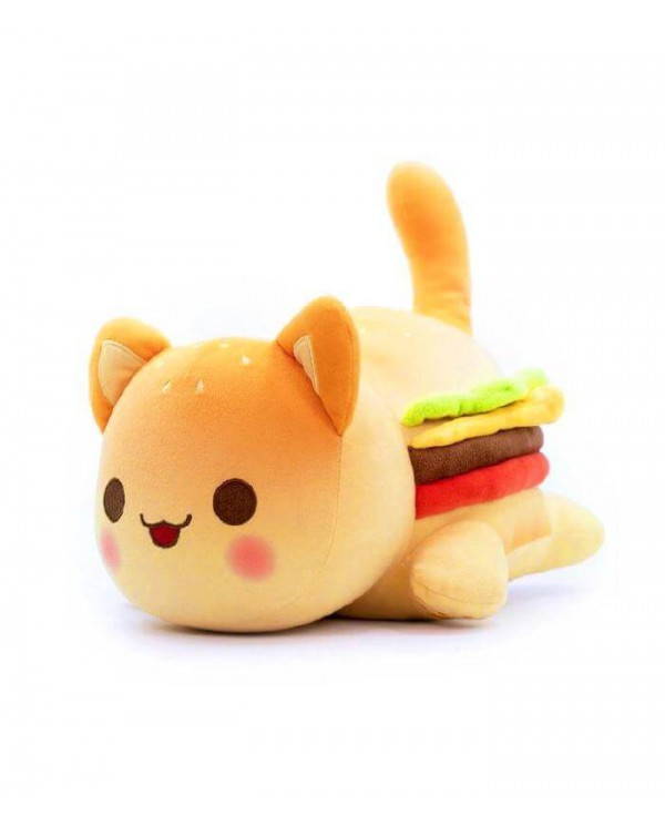 фото - мягкая игрушка котик бургер