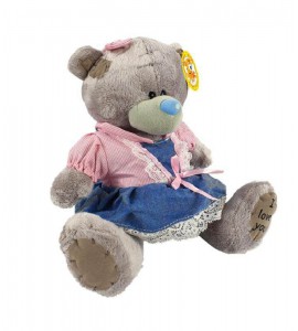 Мягкая игрушка Мишка Тедди девочка - фото