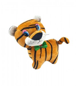 фото мягкая игрушка Тигр с бабочкой
