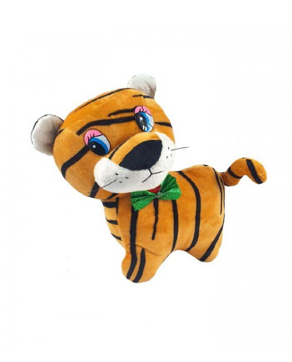 фото мягкая игрушка Тигр с бабочкой