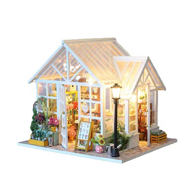 Румбокс, миниатюрный домик, DollHouse Kit *Цветочный магазин*