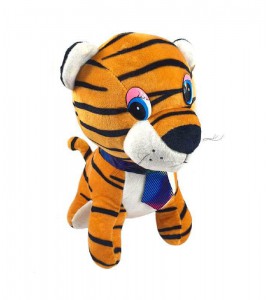 фото - мягкая игрушка тигр в галстуке