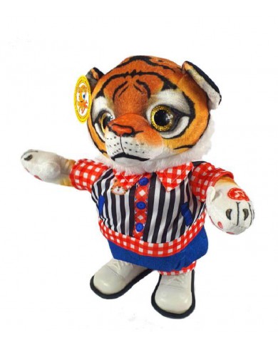 Тигр - м'яка іграшка механічна - фото