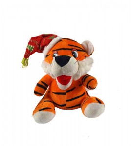 фото - м'яка іграшка тигр співає пісеньку