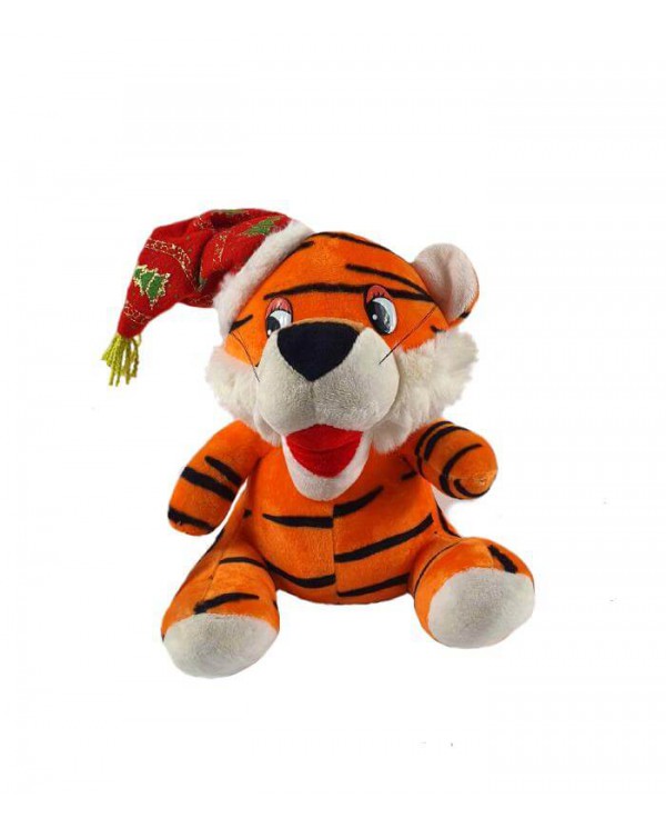 фото - м'яка іграшка тигр співає пісеньку