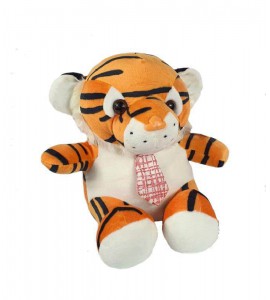игрушка из плюша Тигр музыкальный оптом - фото
