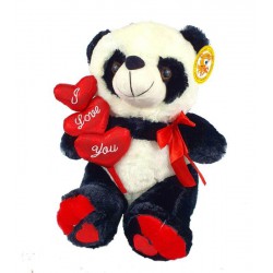 Мягкая игрушка Панда с сердцем - фото
