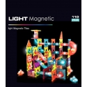 Магнітний конструктор light Magnetic 110 элем.