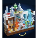 лего майнкрафт зимняя крепость в собранном виде - фото