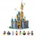 Минифигурки Disney в конструкторе Замок Дисней 4837 деталей — Золушка, Белоснежка, Рапунцель, Флинн Райдер