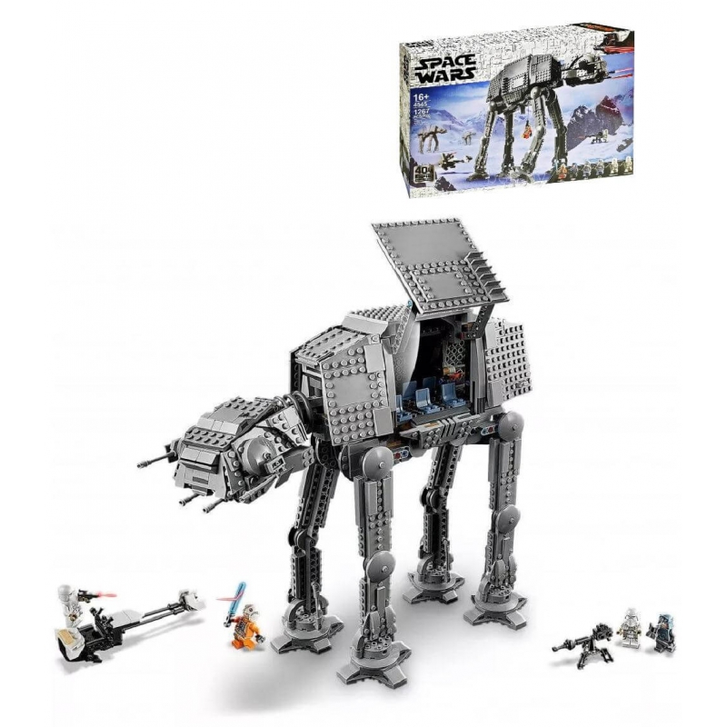 Конструктор Star Wars Крокохід AT-AT у зібраному вигляді - аналог Lego 75288