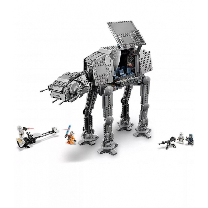 Простора кабіна крокохода AT-AT з мініфігурками - конструктор Star Wars 1267 деталей