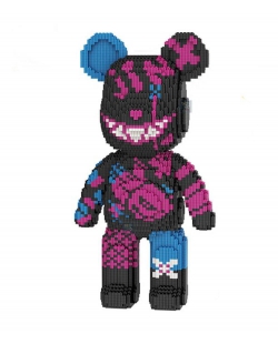 Общий вид 3D конструктора Magic Blocks Bearbrick Jinx 40.5 см