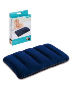 подушка надувна синя інтекс