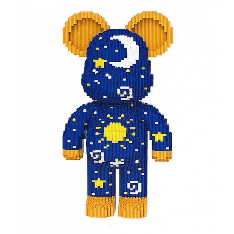 3D конструктор Bearbrick Stars 9161 — собранная модель 50 см