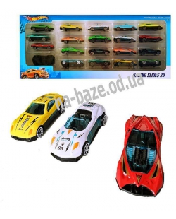 Машинки Hot Wheels аналог, металеві в коробке 20 шт.