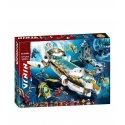 Конструктор Ніндзяго NinjaGo "Підводний Дар Долі" 1211 деталей 60086