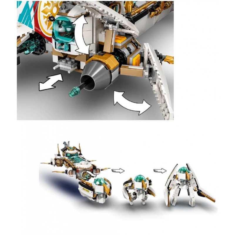 конструктор Нінджаго Ninjago Підводний човен 60086