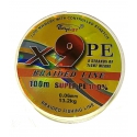 Шнур плетенка SUPER PE X9 100 м. від BoyaBy (жовтий)
