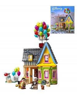 Конструктор 598 деталь игрушки Диснея Дом из мультфильма "Вверх", аналог Lego Disney 43217