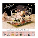 Коробка будиночок своїми руками DollHouse Kit Французька вілла