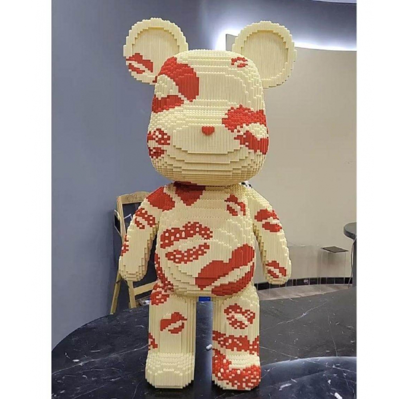 конструктор Magic Blocks Ведмедик Bearbrick Kisses 3500 деталь