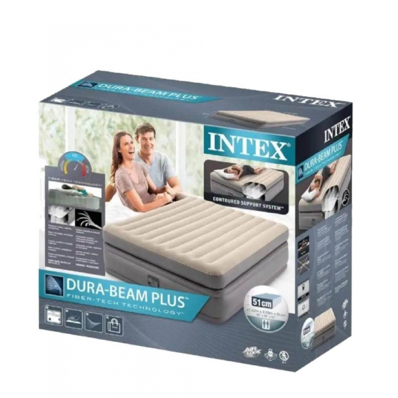 коробка ліжка надувна Intex 64164 - фото