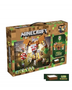Конструктор Minecraft Крепость древесного стража 857 деталей