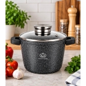 Високий казан German Family GF-9020 3,8 л зі скляною кришкою на кухні