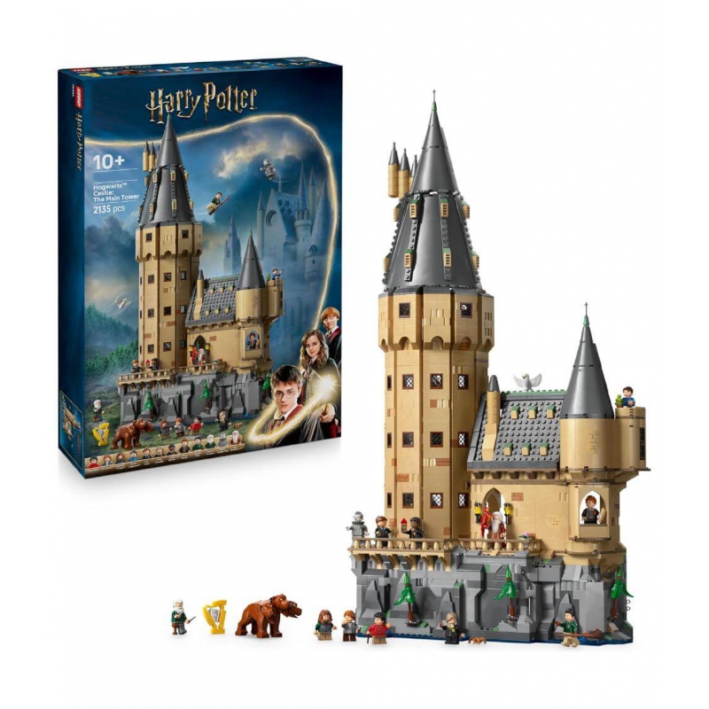 Аналог LEGO 76454 Гарри Поттер Замок Хогвартс Главная башня с коробкой