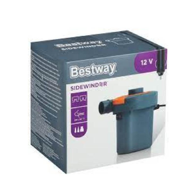 картинка упаковка Насос для лодки ПХВ от прикуривателя 12в. Bestway 62144